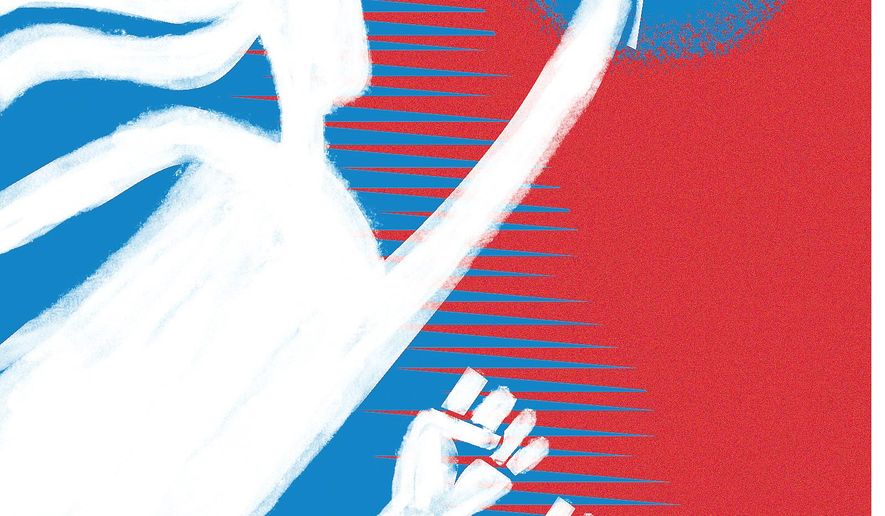 Illustration on Socialist promises to remedy climate change by Linas Garsys/The Washington Times