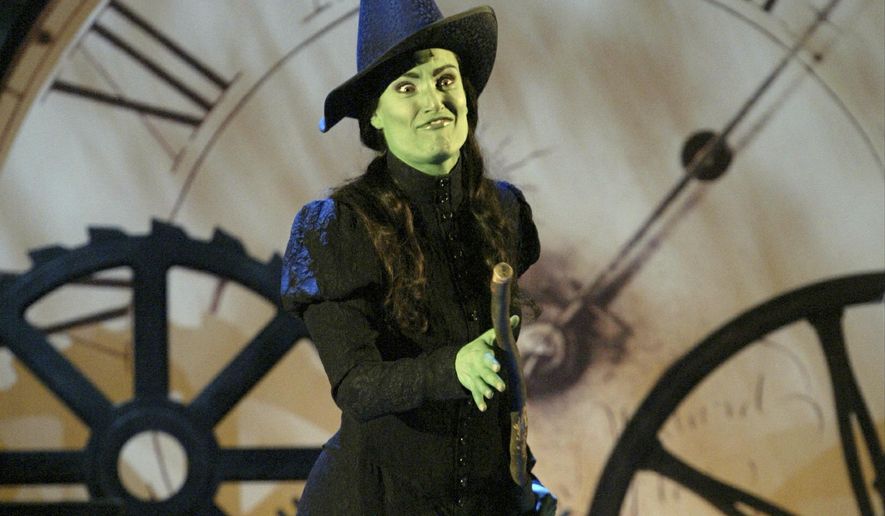 FILE - In this June 6, 2004, file photo, actress Idina Menzel from the musical &amp;quot;Wicked&amp;quot; performs during the 58th Annual Tony Awards at New York&#39;s Radio City Music Hall. Universal Pictures said Friday, Feb. 8, 2019, that the long-awaited movie version of the hit musical “Wicked&amp;quot; will land in theaters on Dec. 22, 2021. It had originally been on the schedule for this December. The musical is a reimagining of “The Wizard of Oz” told from the perspective of the witches. (AP Photo/Kathy Willens, File)