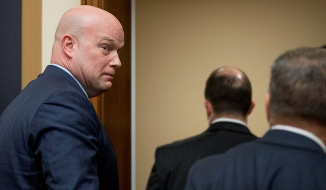 &quot;We have followed the special counsel&#x27;s regulations to a T,&quot; said acting Attorney General G. Matthew Whitaker to the House Judiciary Committee. (Associated Press)
