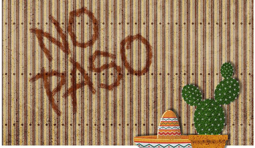 El Paso Border Security Illustration by Greg Groesch/The Washington Times