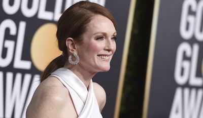 Julianne Moore arrives at the 76th annual Golden Globe Awards at the Beverly Hilton Hotel on Sunday, Jan. 6, 2019, in Beverly Hills, Calif. (Photo by Jordan Strauss/Invision/AP)