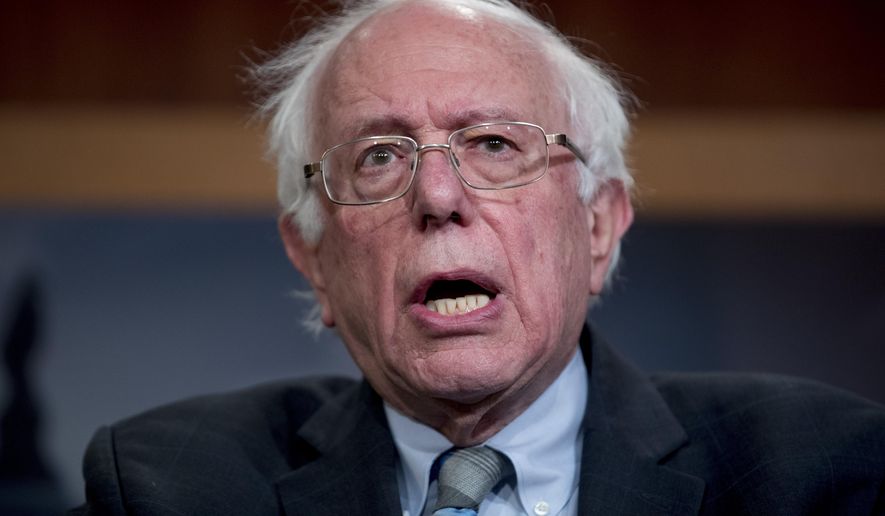 In this Jan. 30, 2019, file photo, Sen. Bernie Sanders, I-Vt., speaks at a news conference on Capitol Hill in Washington. Sanders, whose insurgent 2016 presidential campaign reshaped Democratic politics, announced Tuesday, Feb. 19, 2019, that he is running for president in 2020. (AP Photo/Andrew Harnik, File)