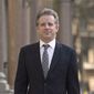 This Tuesday, March 7, 2017, file photo shows Christopher Steele, the former MI6 agent who set up Orbis Business Intelligence and compiled a dossier on Donald Trump, in London. (Victoria Jones/PA via AP) ** FILE **