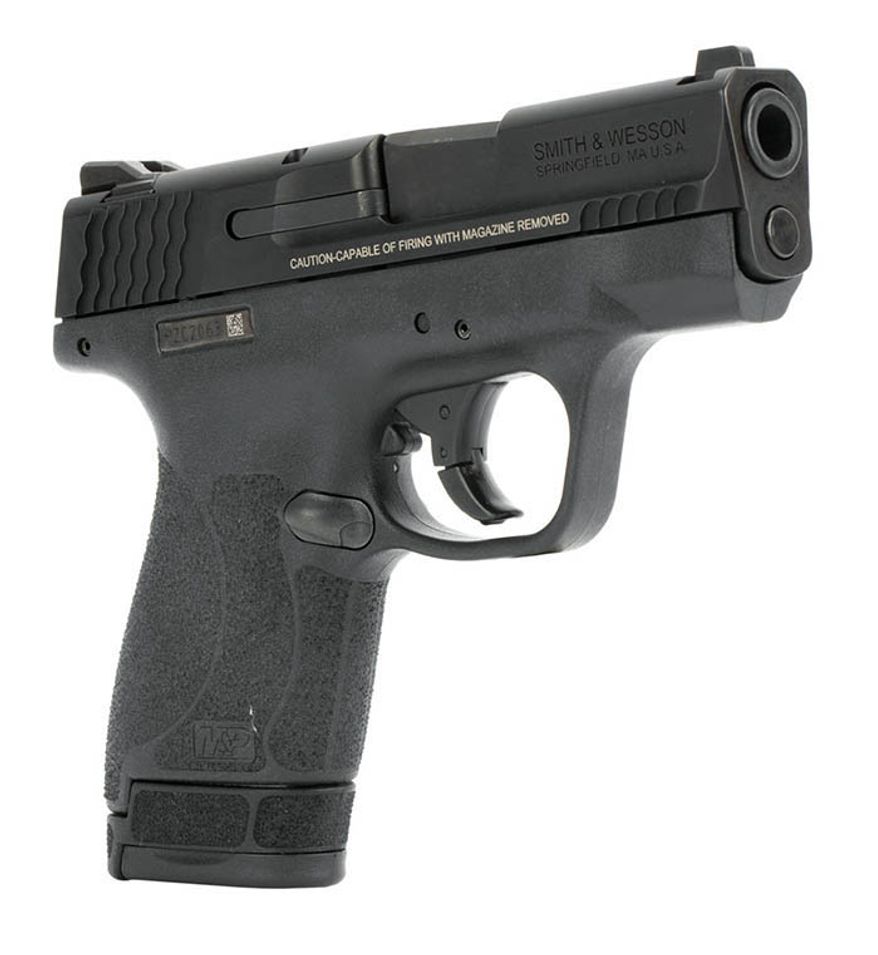 SMITH 7 WESSON MP9 Shield is extremely thin and lightweight for all day carry. Striker-fired for short consistent trigger pull, every time. M&P’s patented take-down lever and sear deactivation systems allow for disassembly without pulling the trigger