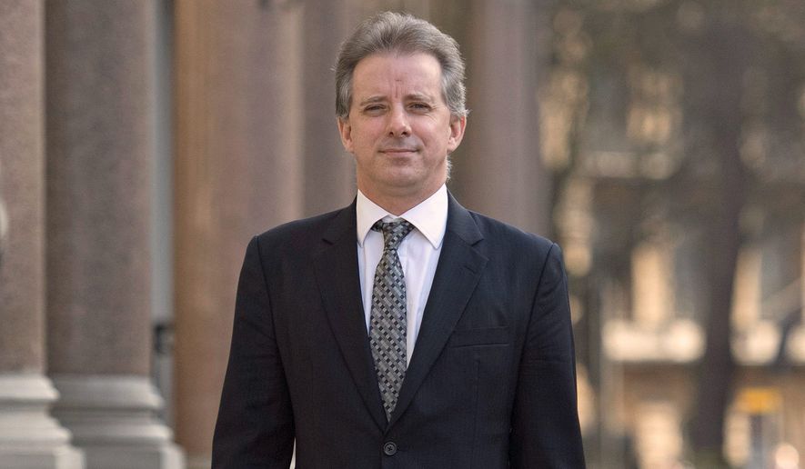 Christopher Steele, in his final of 17 dossier memos in December 2016, accused Russian entrepreneur Aleksej Gubarev of hacking into Democratic Party computers. (Associated Press/File)