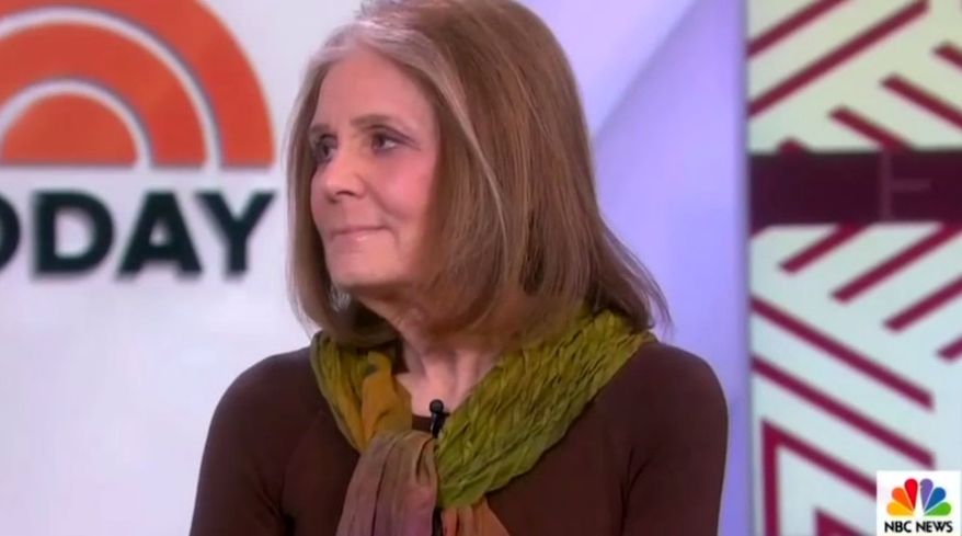 Feminist Gloria Steinem talks about her career on NBC, Feb. 25, 2019. (Image: NBC screenshot)