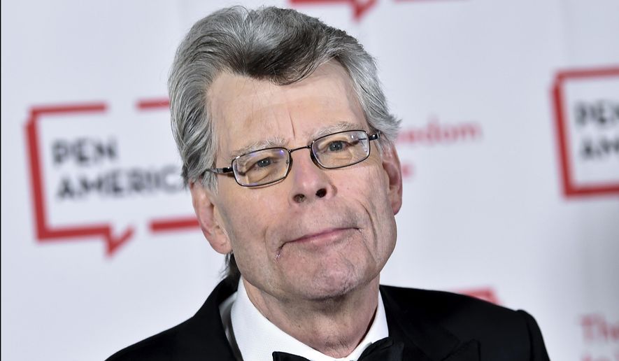 In this May 22, 2018, file photo, PEN literary service award recipient Stephen King attends the 2018 PEN Literary Gala at the American Museum of Natural History in New York. (Photo by Evan Agostini/Invision/AP, File)
