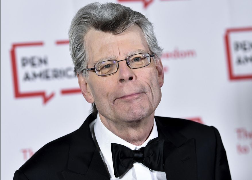 In this May 22, 2018, file photo, PEN literary service award recipient Stephen King attends the 2018 PEN Literary Gala at the American Museum of Natural History in New York. (Photo by Evan Agostini/Invision/AP, File)