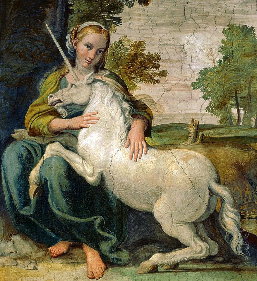 From the painting by Domenichino