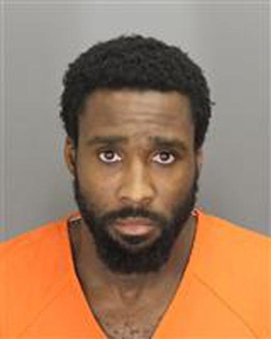 This Thursday Feb. 28, 2019 booking photo released by the Oakland County Sheriff's Office, Nathaniel Abraham is shown in Pontiac, Mich. Abraham, who was convicted of murder at age 13, has been arrested on a drug charge.The Oakland County Sheriff's Office says 33-year-old was booked Thursday into the county jail in Pontiac on a charge of controlled substance/amphetamine. (Oakland County Sheriff's Office via AP)