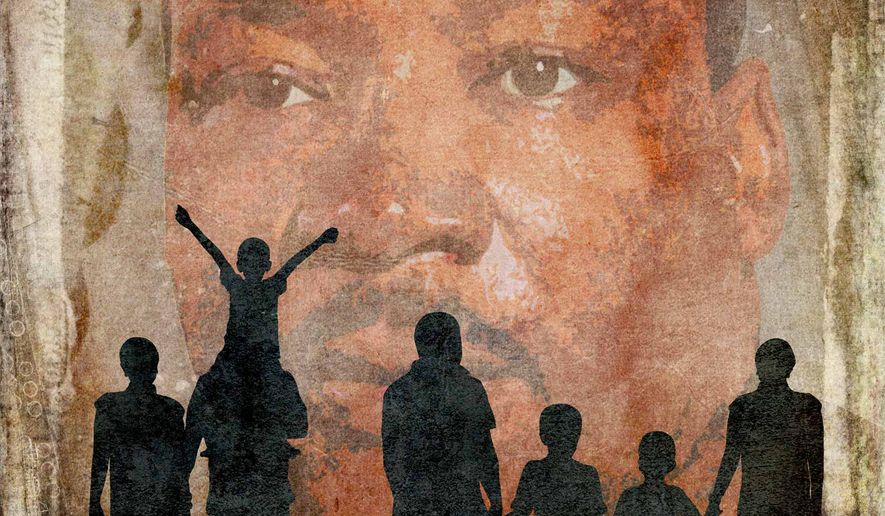 Vision of Black America Illustration by Greg Groesch/The Washington Times