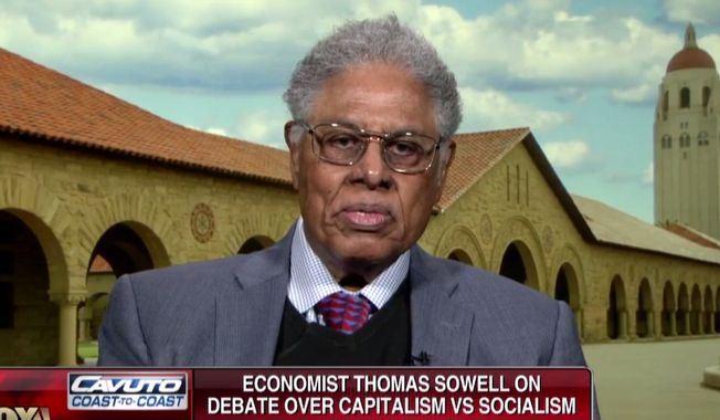 Famous economist Thomas Sowell appears on Fox Business Network to discuss socialism, March 5, 2019. (Image: Fox Business Network screenshot)