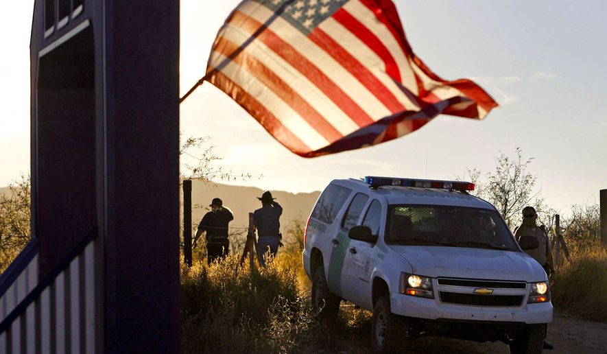 National Border Patrol Council president Brandon Judd says agents are on track to arrest more people this year than ever before. (Associated Press)