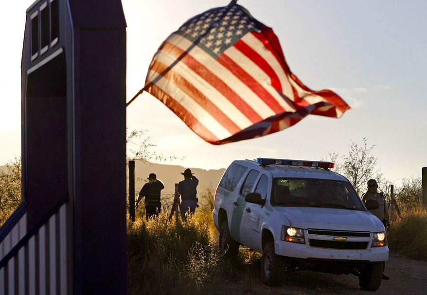 National Border Patrol Council president Brandon Judd says agents are on track to arrest more people this year than ever before. (Associated Press)