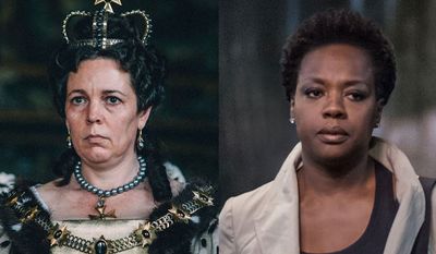 Olivia Colman in an Academy Award-winning performance co-stars in "The Favourite" and Viola Davis co-stars in "Widows," both available in the Blu-ray format.