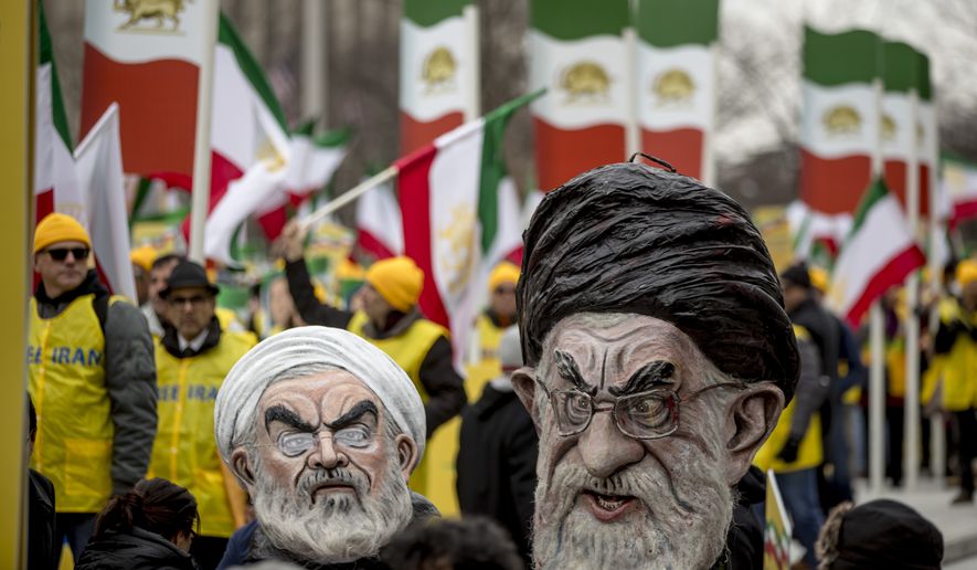 Iranian-Americans rally near White House for regime change in Tehran - Washington Times