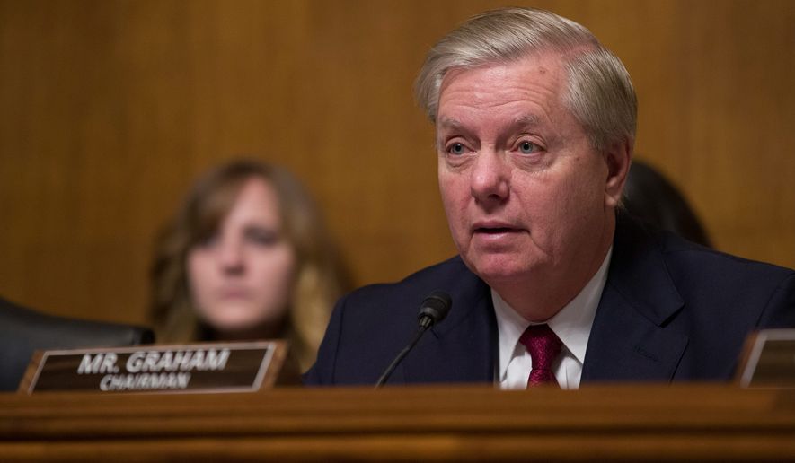 &quot;If medical science tells us the baby is well developed at five months, can feel pain ... then we should have restrictions on abortion. You can only imagine the pain that comes from dismemberment,&quot; said Sen. Lindsey Graham, the South Carolina Republican who introduced the Pain-Capable Unborn Child Protection Act. (Associated Press/File)