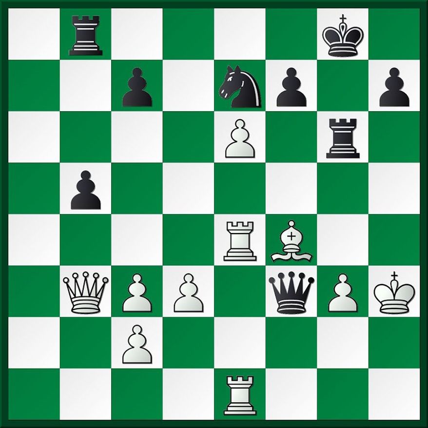 Ivanchuk-Bok after 32. e5-e6.