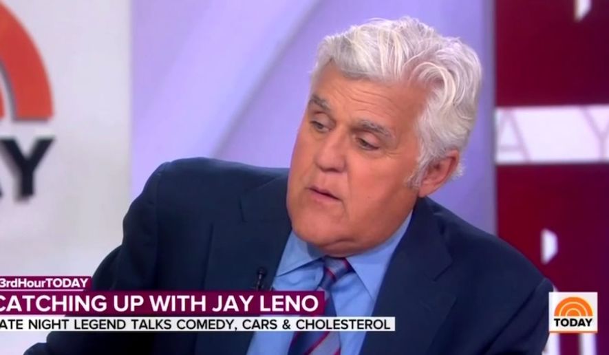 Comedian Jay Leno spoke with NBC's &quot;Today&quot; show on the state of late-night comedy, March 12, 2019. (Image: NBC, &quot;Today&quot; show screenshot) 