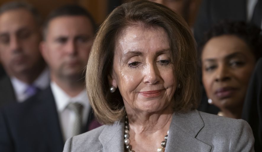 House Speaker Nancy Pelosi responded to President Trump&#39;s plan to send illegal immigrants to sanctuary cities by saying, &quot;Using human beings — including little children — as pawns in their warped game to perpetuate fear and demonize immigrants is despicable, and in some cases, criminal.&quot; (Associated Press/File)