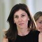 Former FBI lawyer Lisa Page leaves following an interview with lawmakers behind closed doors on Capitol Hill in Washington, Friday, July 13, 2018. (AP Photo/Manuel Balce Ceneta) ** FILE **