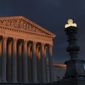 The Supreme Court is seen at sunset in Washington. (AP Photo/J. Scott Applewhite, File)