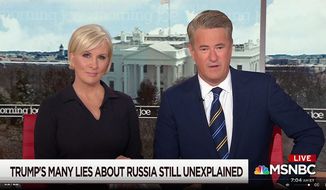 MSNBC&#39;s Joe Scarborough predicts that the media will continue to cover &quot;collusion,&quot; though a poll says the public may be uninterested. (MSNBC)