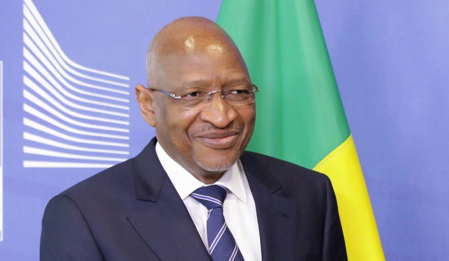 Malian Prime Minister Soumeylou Boubeye Maiga said that if the U.S. wants democracy to flourish in his country, then the Trump administration must encourage private investment from major American companies (AP Photo/Olivier Matthys, Pool)