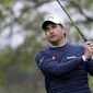 Kevin Kisner watches his drive on the sixth hole during semifinal play against Francesco Molinari at the Dell Technologies Match Play Championship golf tournament, Sunday, March 31, 2019, in Austin, Texas. (AP Photo/Eric Gay)