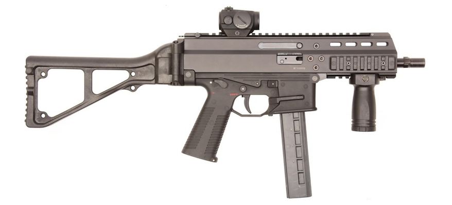 The APC9K, a sub compact weapon by B&T, USA (formerly Brugger and Thomet), will be used on security details to protect key U.S. commanders and leaders. (Image: B&T)
