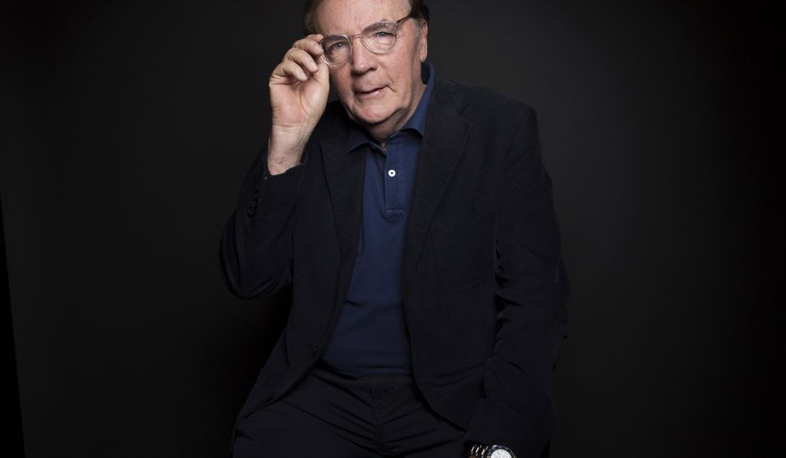 FILE - In this Aug. 30, 2016, file photo, author James Patterson poses for a portrait in New York. Patterson’s latest gift for literacy is a $1.25 million pledge to classroom libraries.On Tuesday, April 2, 2019, the best-selling author announced the fifth installment for his Patterson Partnership, formed in coordination with Scholastic Book Club. Patterson is giving $250 each to 4,000 teachers around the country to help purchase books. He is also distributing $500 each to 500 teachers with three years or less experience. Scholastic will match Patterson with gifts of 250 and 500 bonus points for its book club. (Photo by Taylor Jewell/Invision/AP, File)