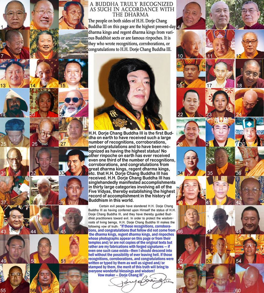 Statement by World Buddhism Association Headquarters (sponsored)