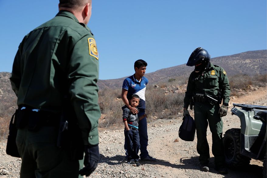 Trump voters expressed disappointment with the ongoing issues at the U.S. border with Mexico and current immigration policies. (Associated Press photographs)