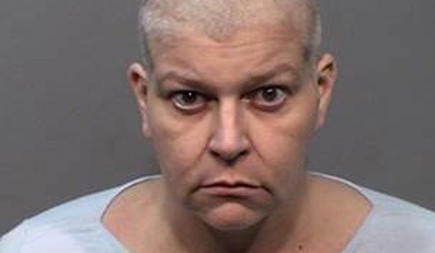 This undated photo provided by the Yavapai County Jail shows Tara Aven, 46. A body found in a central Arizona home Tuesday, April 9, 2019, is believed to be that of a 77-year-old woman who may have been dead since 2017 and her daughter, Aven, and granddaughter both have been arrested on suspicion of murder and other charges, police said. (Yavapai County Jail via AP)