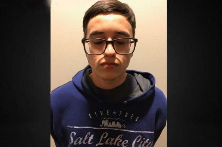 This photo provided by San Antonio Police Department shows Matthew Dempsey. San Antonio police say Dempsey was arrested Tuesday, April 9, 2019 for the death of his mother, Mary Dempsey, and 18-year-old Daniel Saucedo was arrested Wednesday. An arrest affidavit says the teenagers attacked Mary Dempsey when she walked in on them burglarizing her home. (San Antonio Police Department/The San Antonio Express-News via AP)