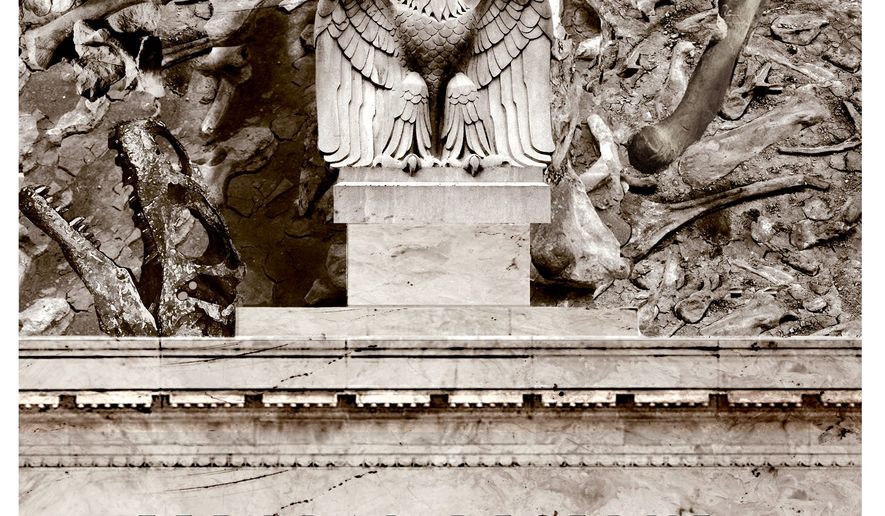 Illustration on the history of the Federal Reserve by Alexander Hunter/The Washington Times