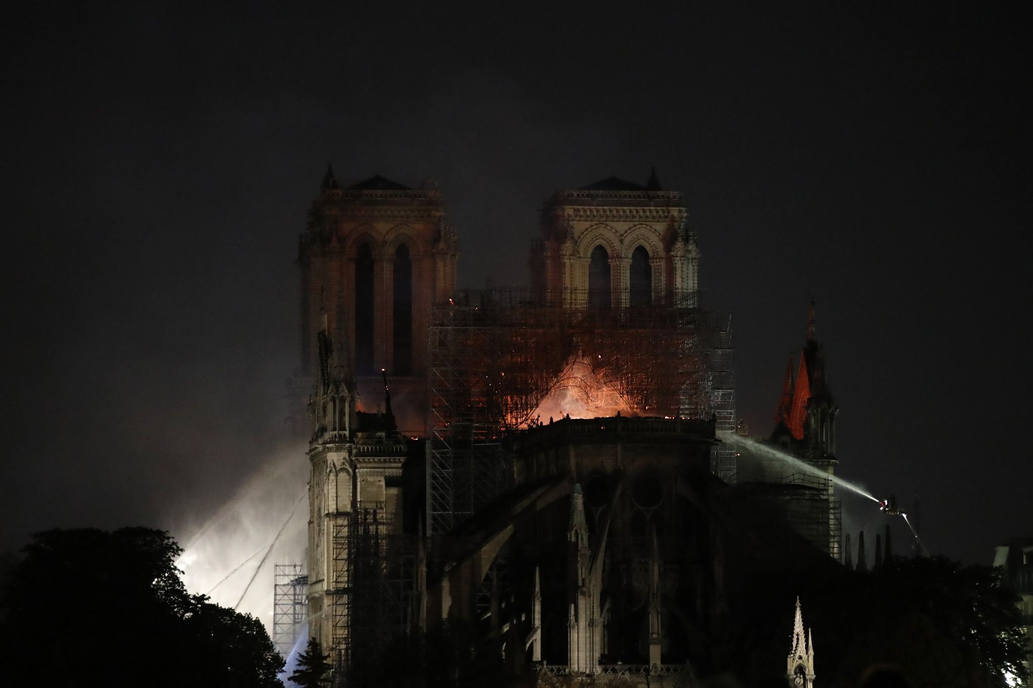 Notre Dame arson, terrorism ruled out for now, Paris prosecutors’ office says
