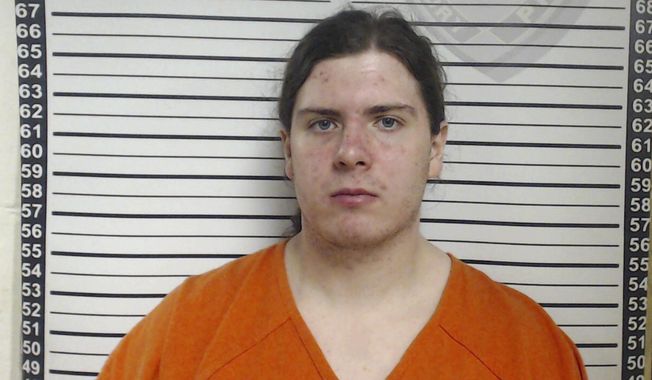 CORRECTS ARREST DATE TO WEDNESDAY, APRIL 10 - This booking image released by the Louisiana Office of State Fire Marshal shows Holden Matthews, 21, who was arrested Wednesday, April 10, 2019, in connection with suspicious fires at three historic black churches in southern Louisiana. Matthews faces three counts of simple arson of a religious building on the state charges. Federal investigators also were looking into whether hate motivated the fires. (Louisiana Office of State Fire Marshal via AP)