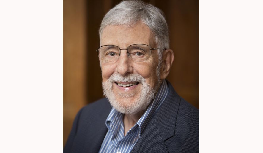 This undated image released by Yale University shows David Brion Davis, a Pulitzer Prize-winning historian who documented the centrality of slavery in Western culture through a landmark trilogy that made him among the world's most respected and influential scholars. Yale announced that Davis, a professor emeritus at Yale University, died Sunday of natural causes at age 92. (Harold Shapiro/Yale University via AP)