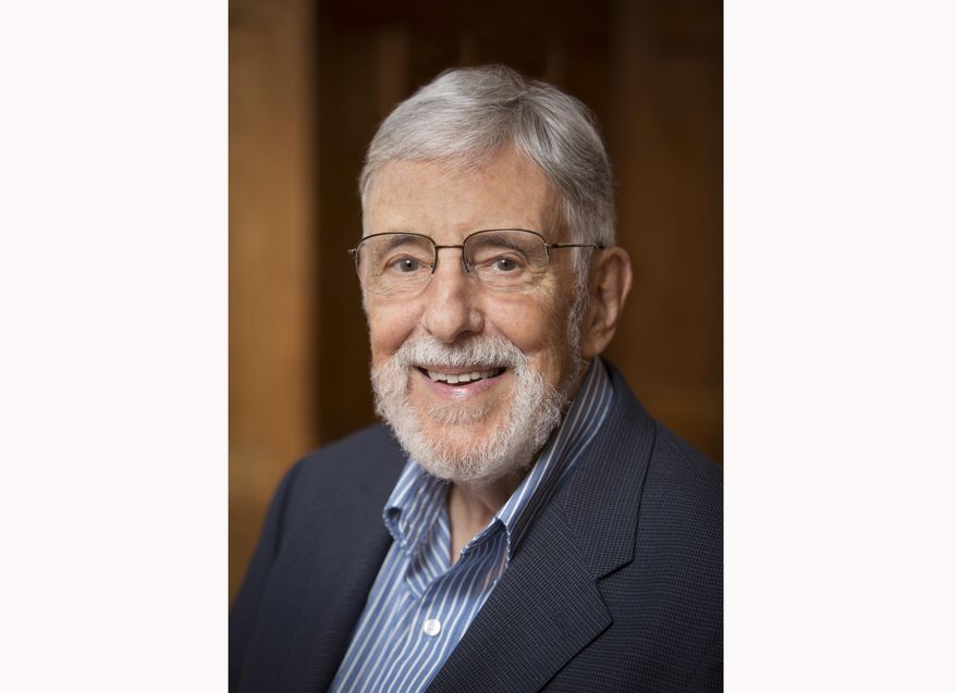 This undated image released by Yale University shows David Brion Davis, a Pulitzer Prize-winning historian who documented the centrality of slavery in Western culture through a landmark trilogy that made him among the world's most respected and influential scholars. Yale announced that Davis, a professor emeritus at Yale University, died Sunday of natural causes at age 92. (Harold Shapiro/Yale University via AP)