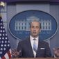 In this Aug. 2, 2017, file photo, White House senior policy adviser Stephen Miller speaks during the daily briefing at the White House in Washington. (AP Photo/Susan Walsh, File) **FILE**