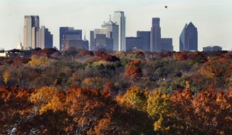 New population estimates show that the Dallas-Fort Worth area led American cities in new residents from 2017 to 2018. (Associated Press/File)