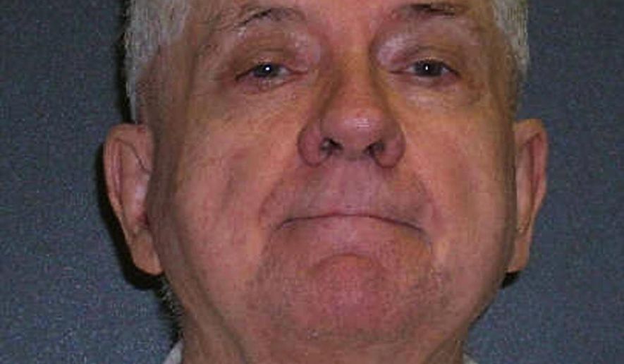 This photo provided Sept. 28, 2011, by the Texas Department of Criminal Justice shows Edward Harold Bell. Bell, a convicted killer serving 70 years for a 1978 slaying near Houston and who was under investigation in the unsolved deaths of several missing girls has died after collapsing at a Texas prison. A Texas Department of Criminal Justice spokesman on Monday, April, 22, 2019, confirmed the death of Bell and said foul play was not suspected. Bell's death Saturday leaves unanswered questions about the unsolved murders of 11 girls he claimed to have killed. (AP Photo/Texas Department of Criminal Justice)