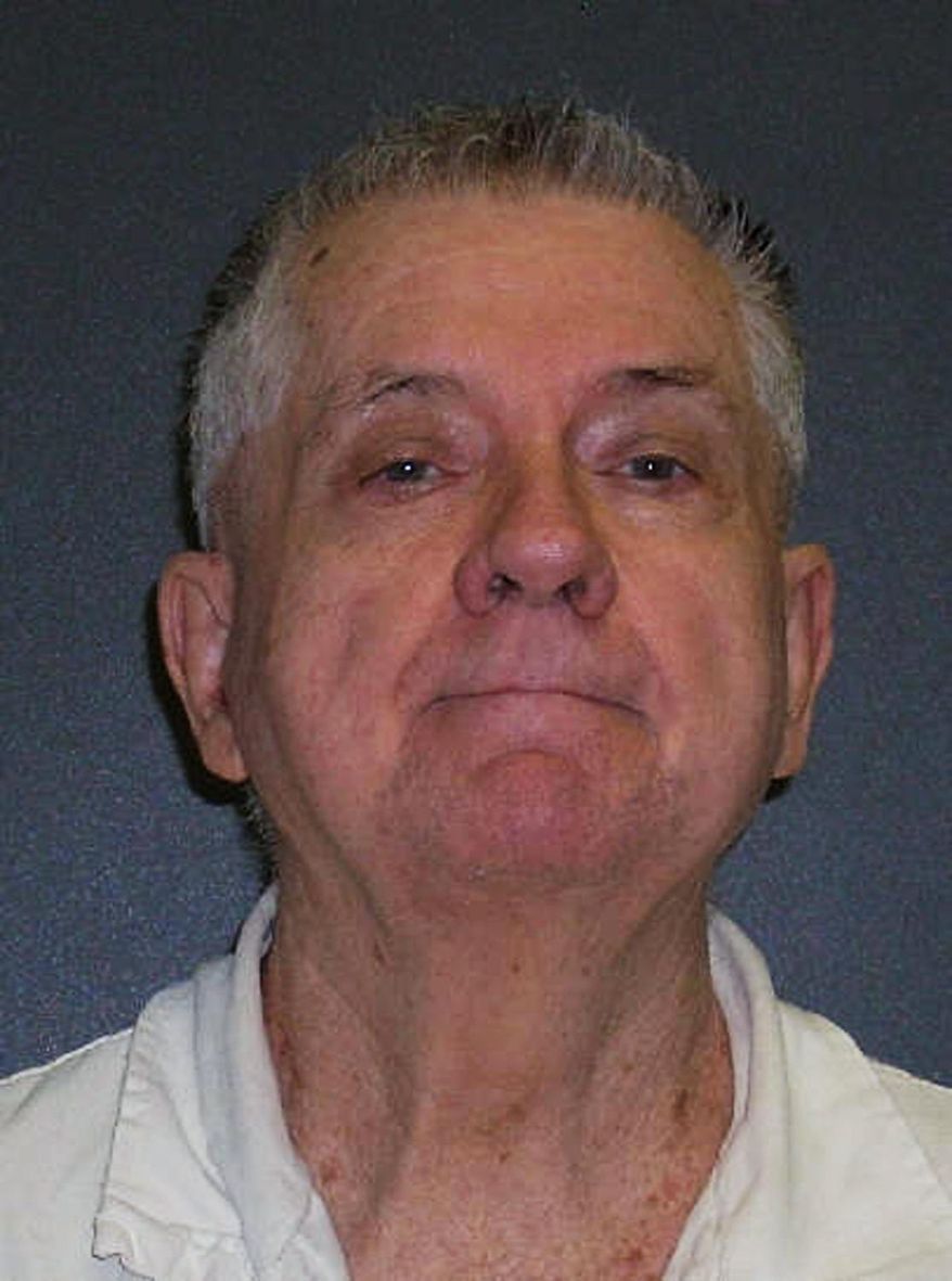 This photo provided Sept. 28, 2011, by the Texas Department of Criminal Justice shows Edward Harold Bell. Bell, a convicted killer serving 70 years for a 1978 slaying near Houston and who was under investigation in the unsolved deaths of several missing girls has died after collapsing at a Texas prison. A Texas Department of Criminal Justice spokesman on Monday, April, 22, 2019, confirmed the death of Bell and said foul play was not suspected. Bell's death Saturday leaves unanswered questions about the unsolved murders of 11 girls he claimed to have killed. (AP Photo/Texas Department of Criminal Justice)