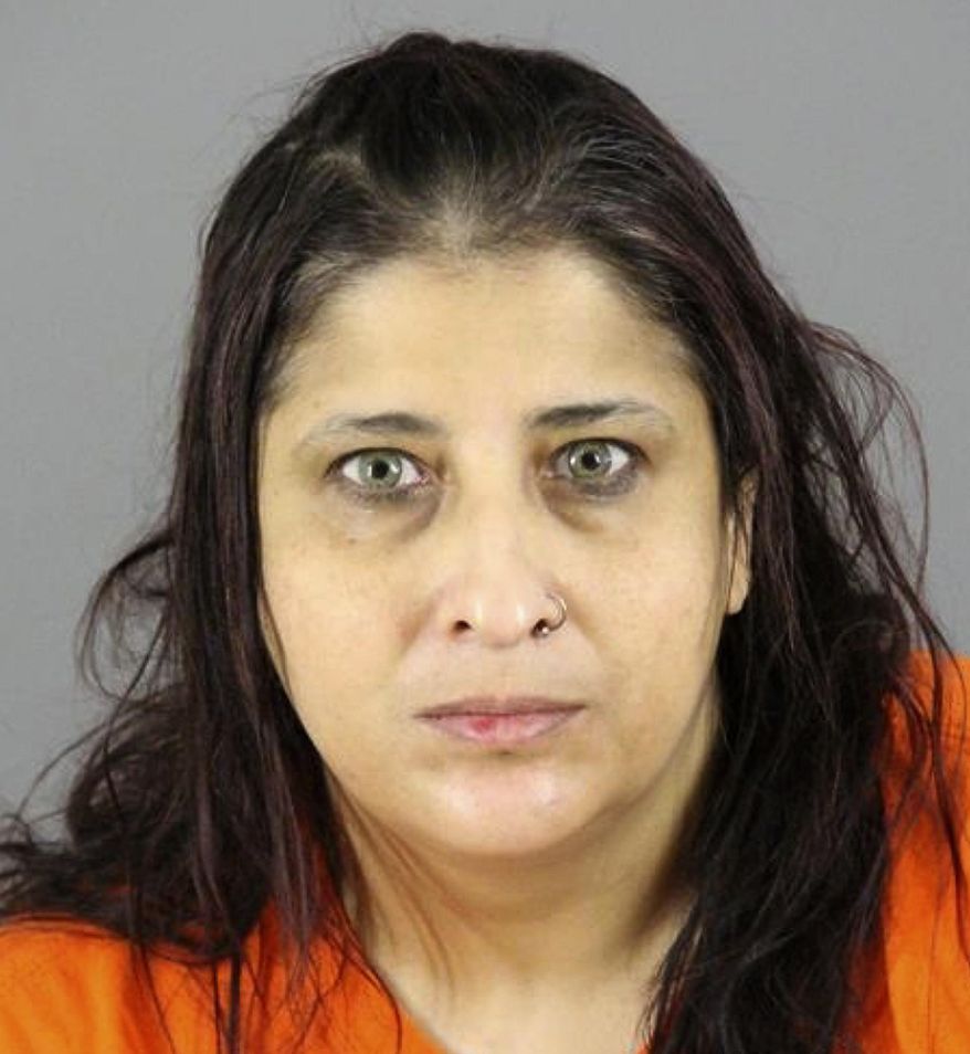 FILE - In this this undated photo provided by the Waukesha County Sheriff's Department in Waukesha, Wis., shows Waheba Issa Dais, of Cudahy, Wis. Dais, a Wisconsin mother of seven has agreed to plead guilty to trying to plan terrorist attacks on behalf of the Islamic State by distributing information on making explosives and biological weapons. Federal prosecutors said they'll hold a news conference Monday, April 22, 2019, to discuss her case. (Waukesha County Sheriff's Department via AP, File)