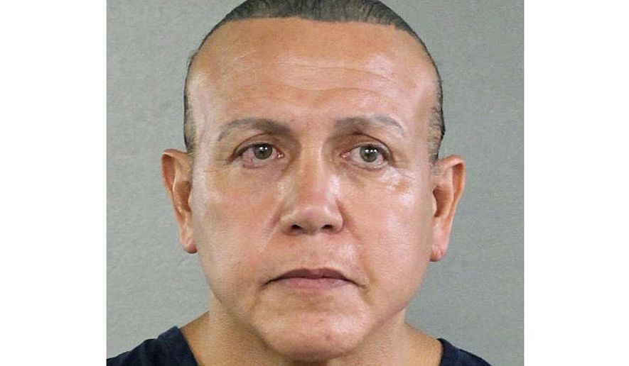 This Aug. 30, 2015, file photo released by the Broward County Sheriff&#39;s Office shows Cesar Sayoc in Miami. Sayoc, who mailed crudely made pipe bombs to prominent critics of President Donald Trump, said he abused steroids for over 40 years, an issue his lawyers say they’ll cite at sentencing. Sayoc made the assertion in lengthy and rambling letters to a federal judge that were posted in his court case file, Tuesday, April 23, 2019. (Broward County Sheriff&#39;s Office via AP, File)