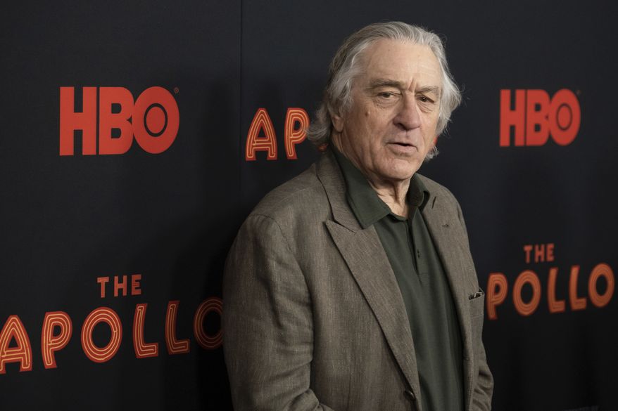 Robert De Niro attends the screening for "The Apollo" during the 2019 Tribeca Film Festival at the Apollo Theater on Wednesday, April 24, 2019, in New York. (Photo by Charles Sykes/Invision/AP)