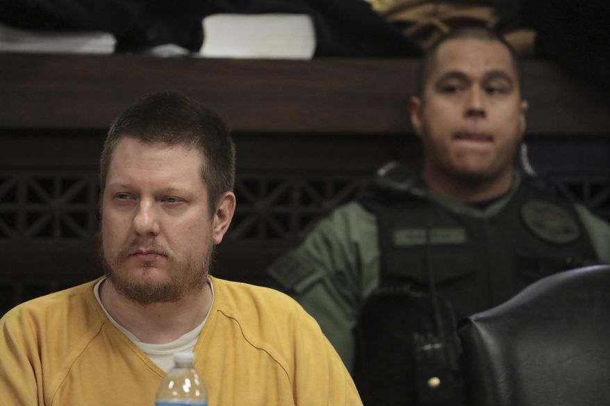 FILE - In this Jan. 18, 2019, file photo, former Chicago police Officer Jason Van Dyke attends his sentencing hearing at the Leighton Criminal Court Building in Chicago for the 2014 shooting of black teenager Laquan McDonald. In court filings released Wednesday, April 25, 2019, a psychologist&#39;s report on Van Dyke says he felt &amp;quot;shell-shocked&amp;quot; in the days that followed the shooting. (Antonio Perez/Chicago Tribune via AP, Pool, File)
