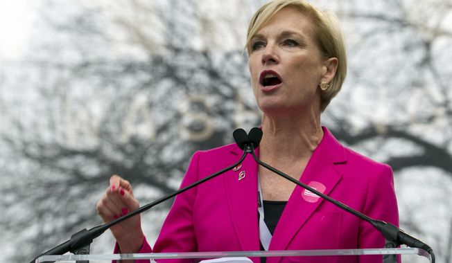 FILE - In this Jan. 21, 2017, file photo, President Planned Parenthood Federation of America Cecile Richards speak to the crowd during the women&#x27;s march rally in Washington. Richards and two other women of the nation&#x27;s most influential activists are launching a new organization that aims to harness the political power of women to influence elections and shape local and national policy priorities. ( AP Photo/Jose Luis Magana, File)