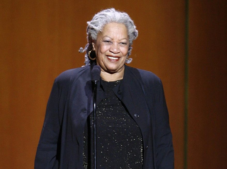 In this Nov. 5, 2007, photo Nobel Prize-winning author Toni Morrison appears at the 18th annual Glamour Women of the Year awards in New York. (AP Photo/Jason DeCrow) **FILE**